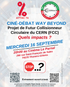 REUNION PUBLIQUE THORENS GLIERES / CINE DEBAT / 16 SEPTEMBRE 2026